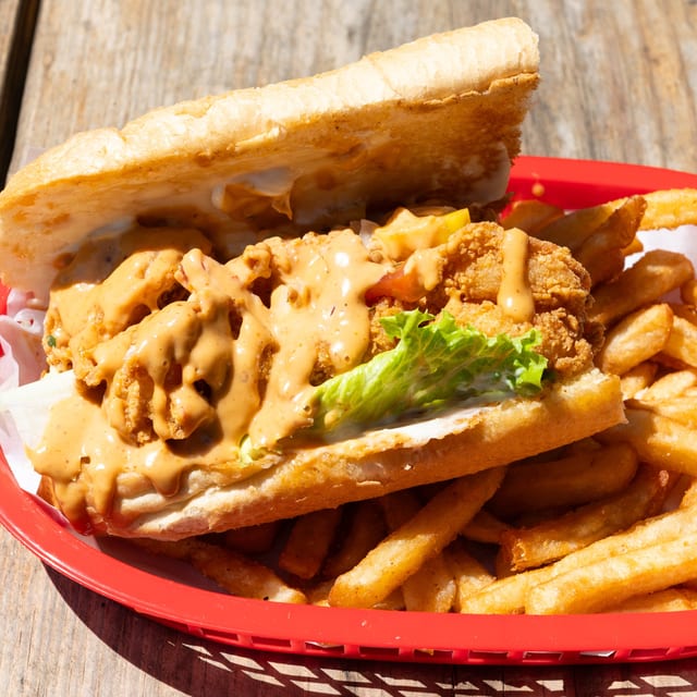 Gator Po'Boy.