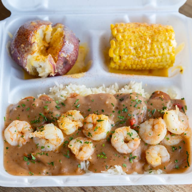 Shrimp Etouffee.