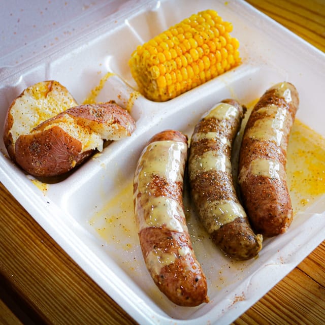 Sausage Plate.
