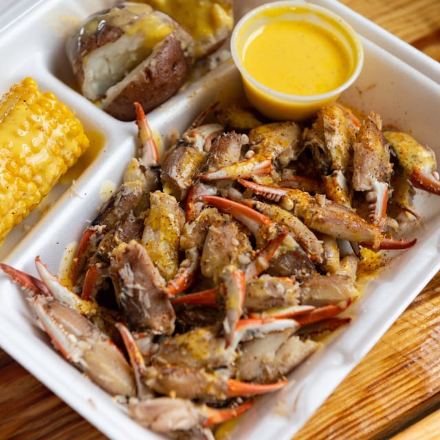 Blue Crab Claw Plate.