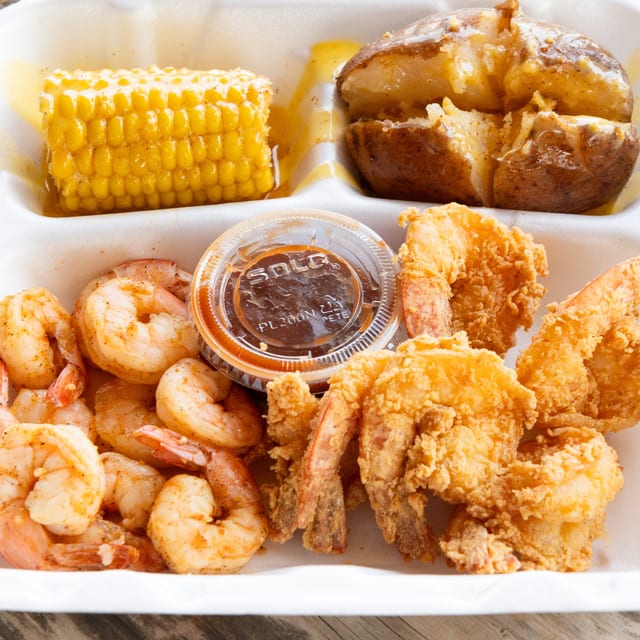Shrimp Duo Lunch Special.